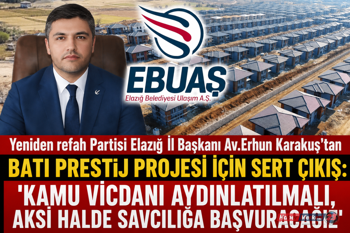 Av.Erhun Karakuş:Kamu Vicdanı Aydınlatılmalı, Aksi Halde Savcılığa Başvuracağız'
