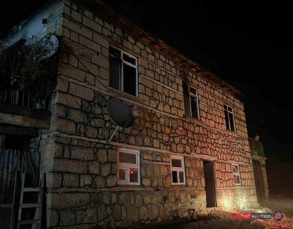 Karakoçan’da Gece Yarısı Faciası: Yaşlı Çift Yangında Hayatını Kaybetti