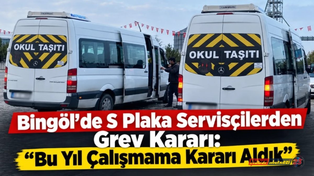 Bingöl’de S Plaka Servisçilerden Grev Kararı