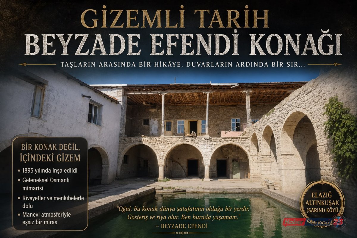 RİVAYETLERLE DOLU KONAK